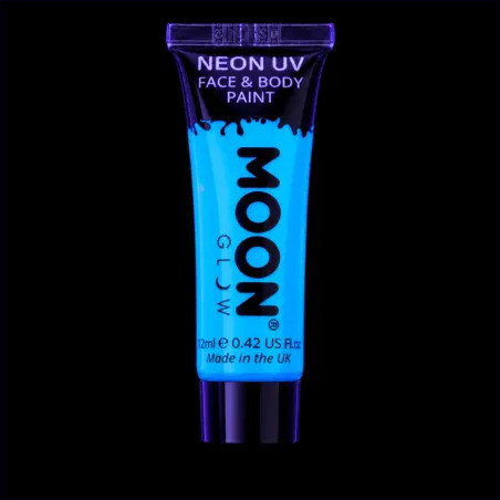 Tube Maquillage Bleu Fluo 12ml